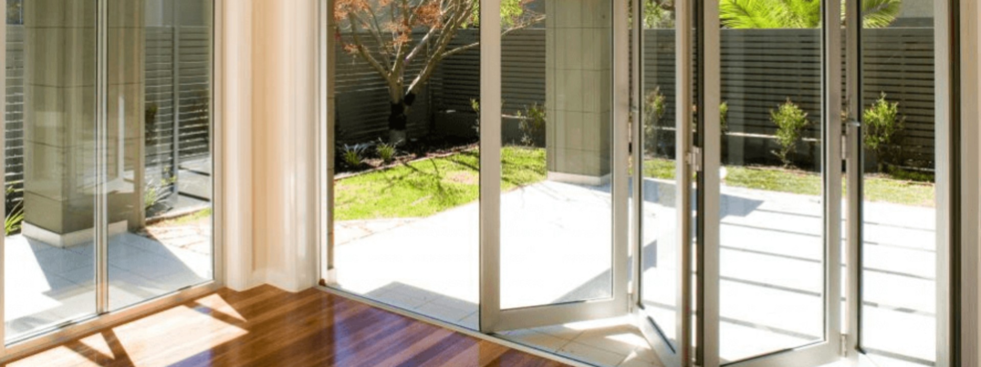 Aluminium bifold doors Perth.